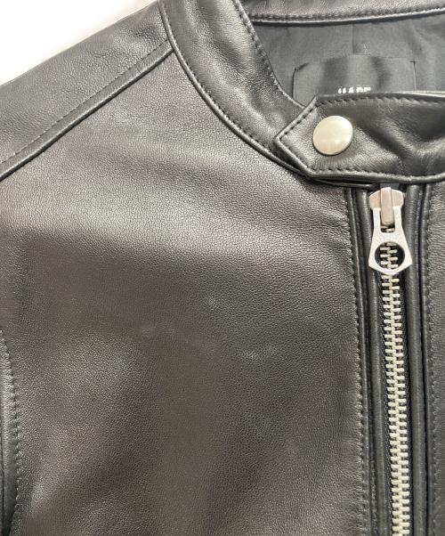 HARE（ハレ）HARE (ハレ) ライダースジャケット ブラック サイズ:Mの古着・服飾アイテム