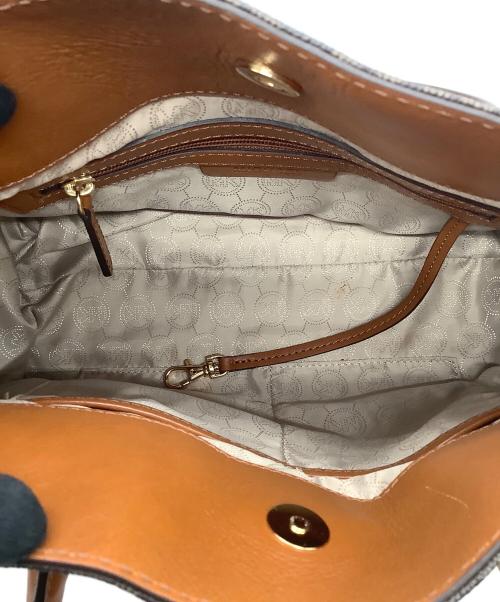 MICHAEL KORS（マイケルコース）MICHAEL KORS (マイケルコース) 2WAYバッグ ブラウンの古着・服飾アイテム