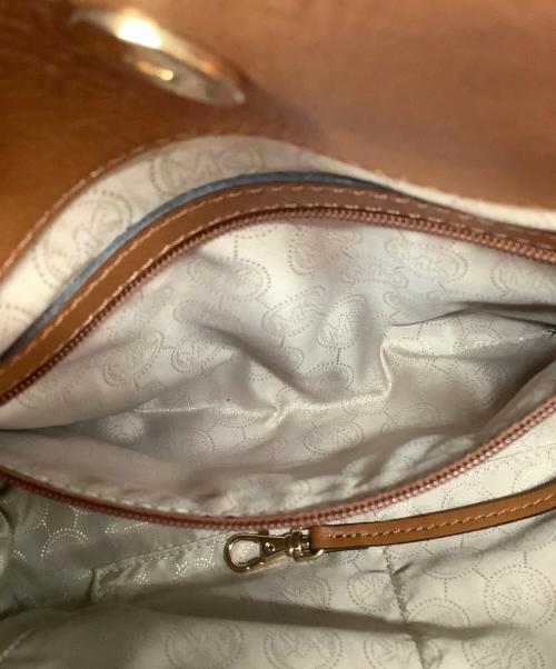 MICHAEL KORS（マイケルコース）MICHAEL KORS (マイケルコース) 2WAYバッグ ブラウンの古着・服飾アイテム