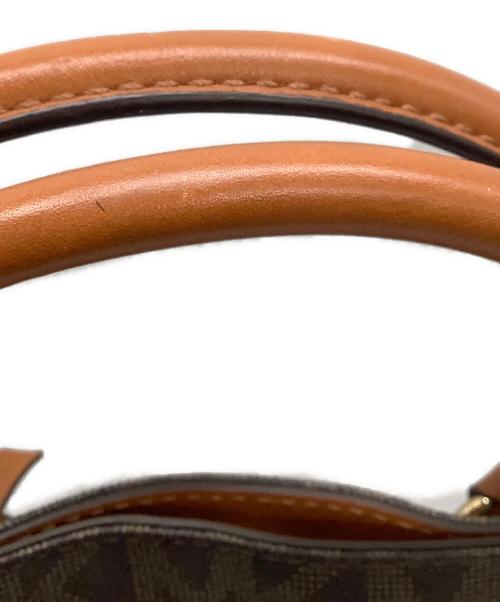 MICHAEL KORS（マイケルコース）MICHAEL KORS (マイケルコース) 2WAYバッグ ブラウンの古着・服飾アイテム