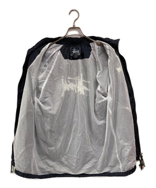 stussy sports（ステューシー スポーツ）STUSSY SPORTS (ステューシー スポーツ) ナイロンジャケット ネイビー サイズ:Lの古着・服飾アイテム
