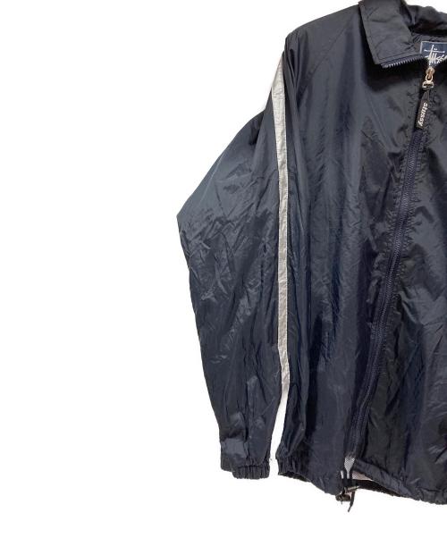 stussy sports（ステューシー スポーツ）STUSSY SPORTS (ステューシー スポーツ) ナイロンジャケット ネイビー サイズ:Lの古着・服飾アイテム