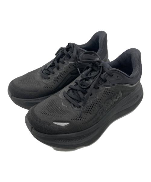 HOKAONEONE（ホカオネオネ）HOKAONEONE (ホカオネオネ) BONDI 9 WIDE ブラック サイズ:26.5㎝の古着・服飾アイテム