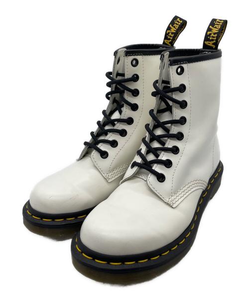 Dr.Martens（ドクターマーチン）Dr.Martens (ドクターマーチン) 8ホールブーツ ホワイト サイズ:UK4の古着・服飾アイテム