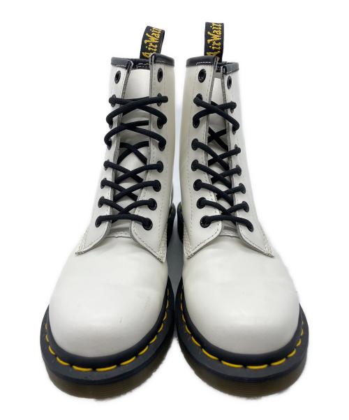 Dr.Martens（ドクターマーチン）Dr.Martens (ドクターマーチン) 8ホールブーツ ホワイト サイズ:UK4の古着・服飾アイテム