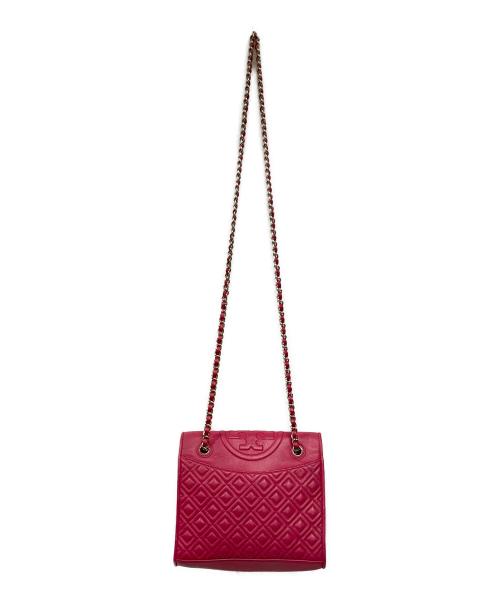 TORY BURCH（トリーバーチ）TORY BURCH (トリーバーチ) フレミング2WAYショルダーバッグ ショッキングピンクの古着・服飾アイテム