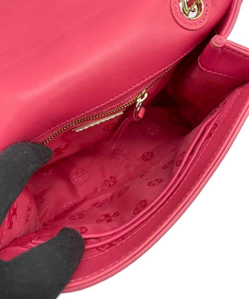TORY BURCH（トリーバーチ）TORY BURCH (トリーバーチ) フレミング2WAYショルダーバッグ ショッキングピンクの古着・服飾アイテム
