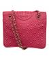 TORY BURCH（トリーバーチ）の古着「フレミング2WAYショルダーバッグ」｜ショッキングピンク