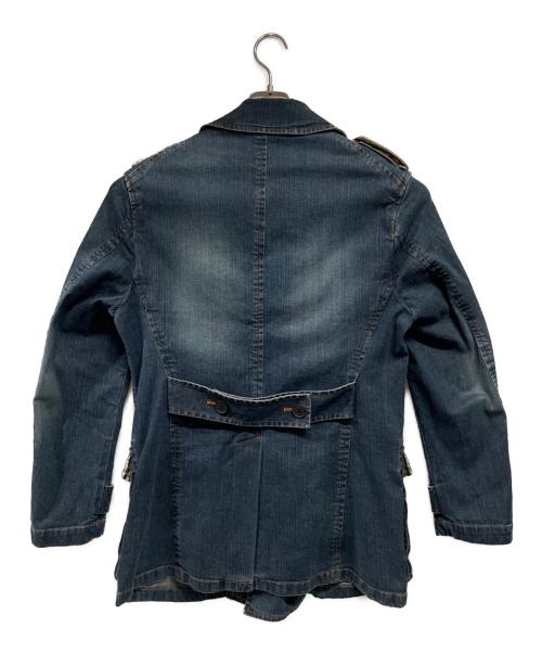 BURBERRY BLACK LABEL（バーバリーブラックレーベル）BURBERRY BLACK LABEL (バーバリーブラックレーベル) トレンチコート ネイビー サイズ:Lの古着・服飾アイテム