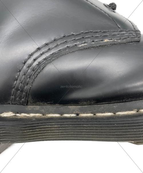 Dr.Martens（ドクターマーチン）Dr.Martens (ドクターマーチン) ホワイトステッチ 8 ホール ブーツ ブラック サイズ:UK 5の古着・服飾アイテム