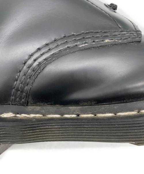 Dr.Martens（ドクターマーチン）Dr.Martens (ドクターマーチン) ホワイトステッチ 8 ホール ブーツ ブラック サイズ:UK 5の古着・服飾アイテム