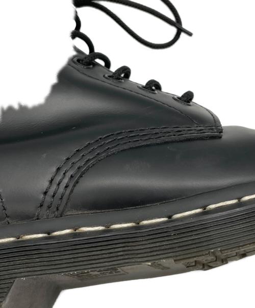 Dr.Martens（ドクターマーチン）Dr.Martens (ドクターマーチン) ホワイトステッチ 8 ホール ブーツ ブラック サイズ:UK 5の古着・服飾アイテム