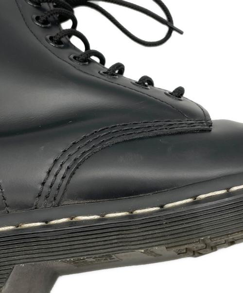 Dr.Martens（ドクターマーチン）Dr.Martens (ドクターマーチン) ホワイトステッチ 8 ホール ブーツ ブラック サイズ:UK 5の古着・服飾アイテム
