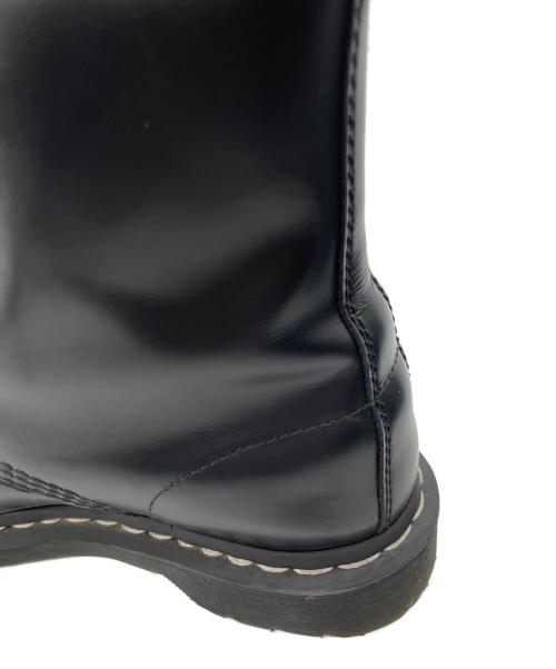 Dr.Martens（ドクターマーチン）Dr.Martens (ドクターマーチン) ホワイトステッチ 8 ホール ブーツ ブラック サイズ:UK 5の古着・服飾アイテム
