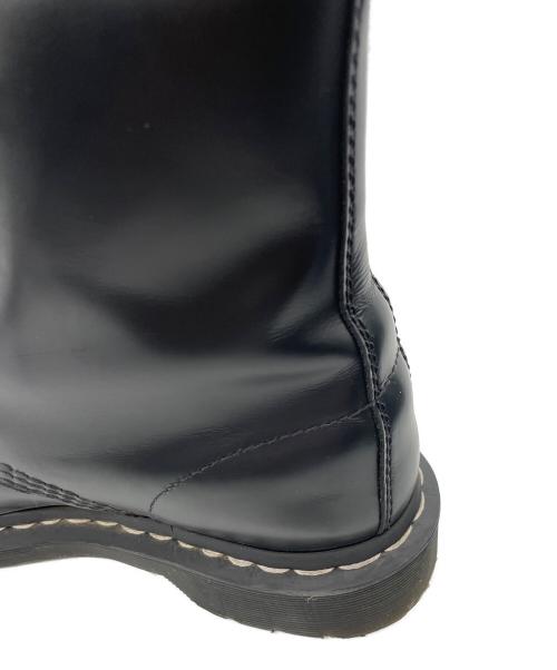 Dr.Martens（ドクターマーチン）Dr.Martens (ドクターマーチン) ホワイトステッチ 8 ホール ブーツ ブラック サイズ:UK 5の古着・服飾アイテム