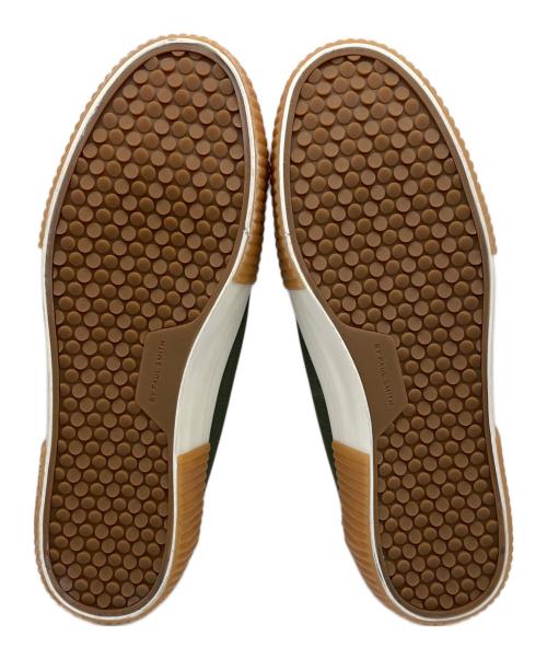 PS Paul Smith（ＰＳポールスミス）PS Paul Smith (ＰＳポールスミス) キャンバススニーカー グリーン サイズ:UK-9 未使用品の古着・服飾アイテム
