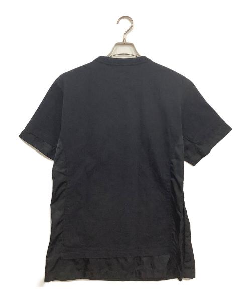 Dior（ディオール）Dior (ディオール) sacai (サカイ) DIOR × sacai 半袖カットソー ブラック サイズ:Ｌの古着・服飾アイテム