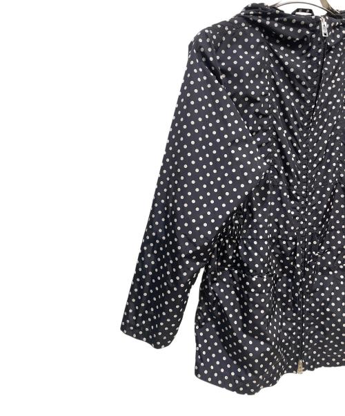 PRADA（プラダ）PRADA (プラダ) ドット柄ジャケット ネイビー サイズ:42の古着・服飾アイテム