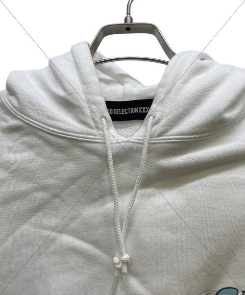 GOD SELECTION XXX（ゴッド セレクション トリプルエックス）GOD SELECTION XXX (ゴッド セレクション トリプルエックス) casper (キャスパー) プルオーバーパーカー ホワイト サイズ:XLの古着・服飾アイテム