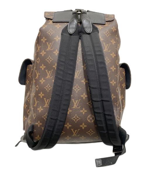 LOUIS VUITTON（ルイ ヴィトン）LOUIS VUITTON (ルイ ヴィトン) モノグラム マカサー クリストファーMM/リュック/バックパック ブラウン サイズ:MMの古着・服飾アイテム