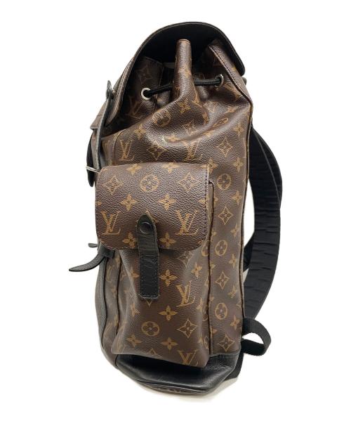 LOUIS VUITTON（ルイ ヴィトン）LOUIS VUITTON (ルイ ヴィトン) モノグラム マカサー クリストファーMM/リュック/バックパック ブラウン サイズ:MMの古着・服飾アイテム