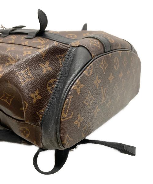 LOUIS VUITTON（ルイ ヴィトン）LOUIS VUITTON (ルイ ヴィトン) モノグラム マカサー クリストファーMM/リュック/バックパック ブラウン サイズ:MMの古着・服飾アイテム