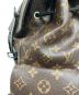 中古・古着 LOUIS VUITTON (ルイ ヴィトン) モノグラム マカサー クリストファーMM/リュック/バックパック ブラウン サイズ:MM：230000円