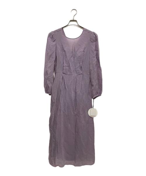 Kaene（カエン）Kaene (カエン) シアーオーガンジーワンピース グレー サイズ:S 未使用品の古着・服飾アイテム