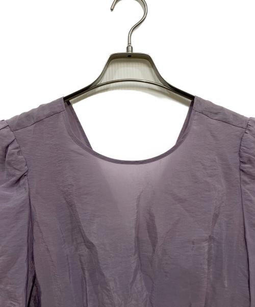 Kaene（カエン）Kaene (カエン) シアーオーガンジーワンピース グレー サイズ:S 未使用品の古着・服飾アイテム