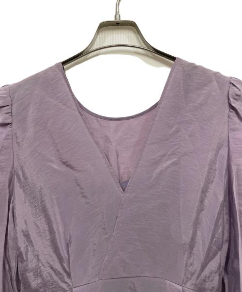 Kaene（カエン）Kaene (カエン) シアーオーガンジーワンピース グレー サイズ:S 未使用品の古着・服飾アイテム