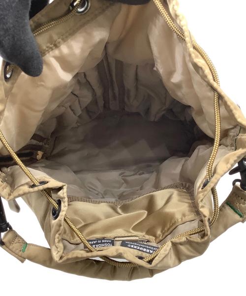PORTER（ポーター）PORTER (ポーター) STARBUCKS COFFEE (スターバックス コーヒー) コーヒービーンシェイプ 2WAY ツールバッグ/2Way Tool Bag ブラウンの古着・服飾アイテム