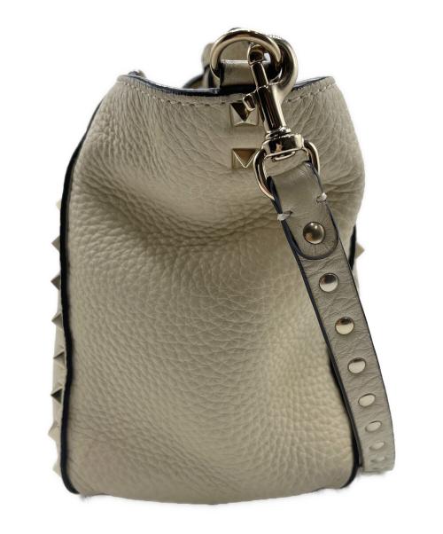 VALENTINO GARAVANI（ヴァレンティノ・ガラヴァーニ）VALENTINO GARAVANI (ヴァレンティノ・ガラヴァーニ) 2WAYバッグ ホワイトの古着・服飾アイテム