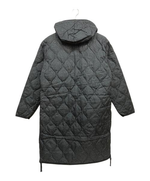 TAION（タイオン）TAION (タイオン) ミリタリー フード ダウンコート　ペイズリー ブラック サイズ:M 未使用品の古着・服飾アイテム