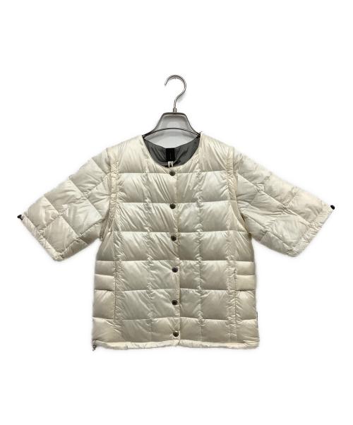 TAION（タイオン）TAION (タイオン) クルーネック インナーダウンセット ホワイト サイズ:M 未使用品の古着・服飾アイテム