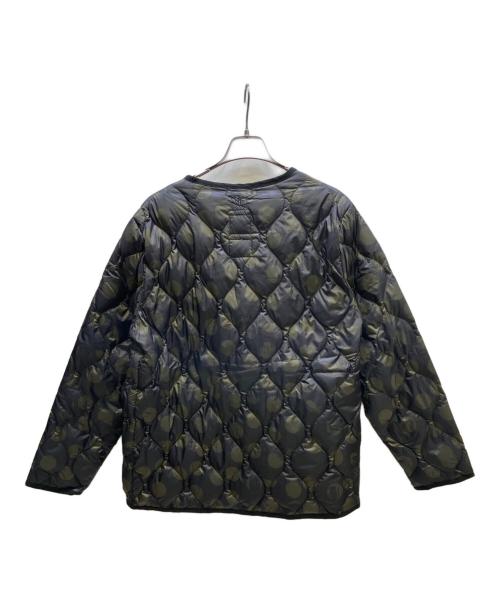 TAION（タイオン）TAION (タイオン) ダウンジャケット グリーン×ブラック サイズ:XL 未使用品の古着・服飾アイテム