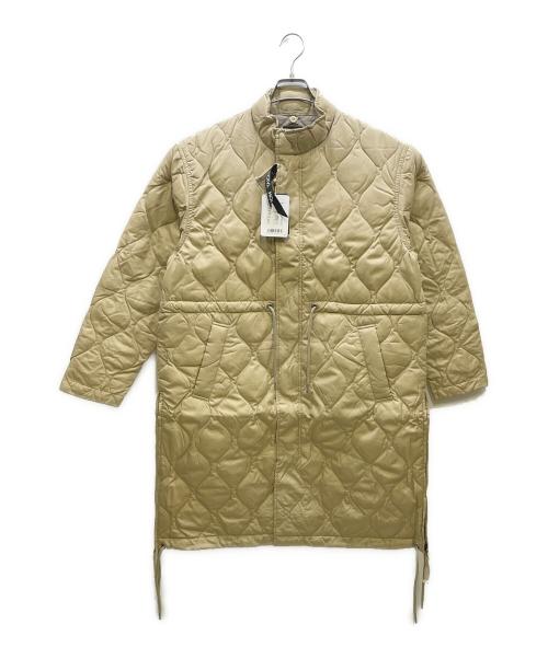 TAION（タイオン）TAION (タイオン) ミリタリー フライフロント ダウンコート ベージュ サイズ:M 未使用品の古着・服飾アイテム