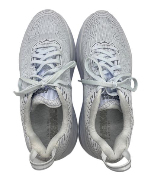 HOKAONEONE（ホカオネオネ）HOKAONEONE (ホカオネオネ) BONDI 6 ホワイト サイズ:25.5cmの古着・服飾アイテム