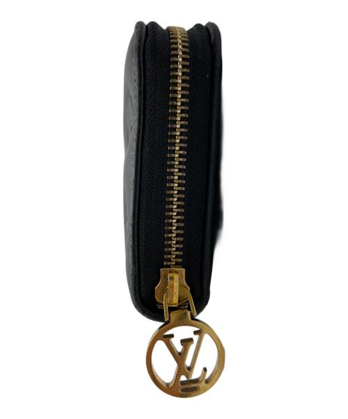 LOUIS VUITTON（ルイ ヴィトン）LOUIS VUITTON (ルイ ヴィトン) クッサン ジッピー･ウォレット ブラックの古着・服飾アイテム
