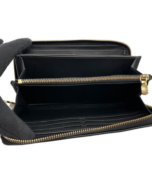 LOUIS VUITTON（ルイ ヴィトン）LOUIS VUITTON (ルイ ヴィトン) クッサン ジッピー･ウォレット ブラックの古着・服飾アイテム