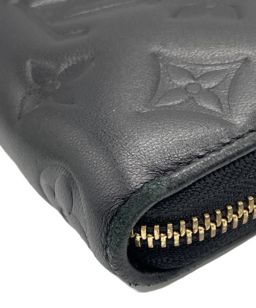 LOUIS VUITTON（ルイ ヴィトン）LOUIS VUITTON (ルイ ヴィトン) クッサン ジッピー･ウォレット ブラックの古着・服飾アイテム