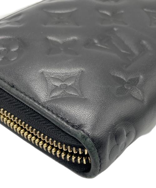 LOUIS VUITTON（ルイ ヴィトン）LOUIS VUITTON (ルイ ヴィトン) クッサン ジッピー･ウォレット ブラックの古着・服飾アイテム