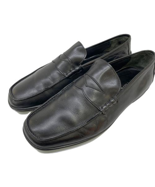 PRADA（プラダ）PRADA (プラダ) ローファー ブラック サイズ:7の古着・服飾アイテム