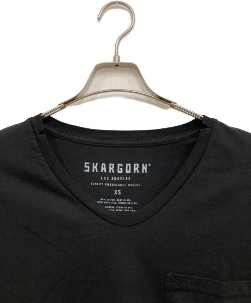SKARGORN（スカルゴーン）SKARGORN (スカルゴーン) 半袖カットソー ブラック サイズ:XS（999） 未使用品の古着・服飾アイテム