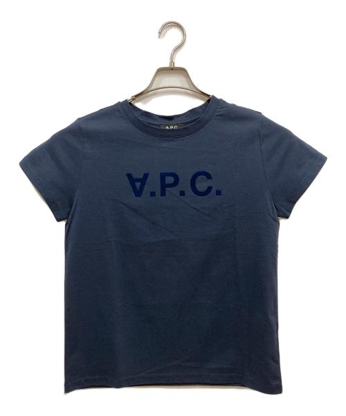 A.P.C.（アーペーセー）A.P.C. (アーペーセー) IENA (イエナ) 半袖カットソー ネイビー サイズ:S 未使用品の古着・服飾アイテム