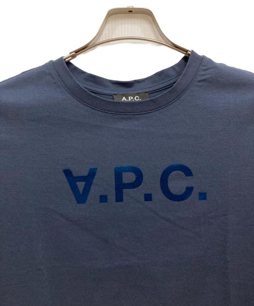 A.P.C.（アーペーセー）A.P.C. (アーペーセー) IENA (イエナ) 半袖カットソー ネイビー サイズ:S 未使用品の古着・服飾アイテム