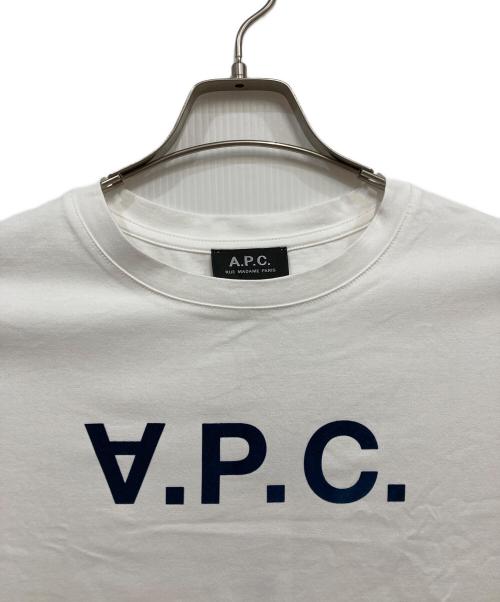 A.P.C.（アーペーセー）A.P.C. (アーペーセー) IENA (イエナ) 半袖カットソー ホワイト サイズ:S 未使用品の古着・服飾アイテム