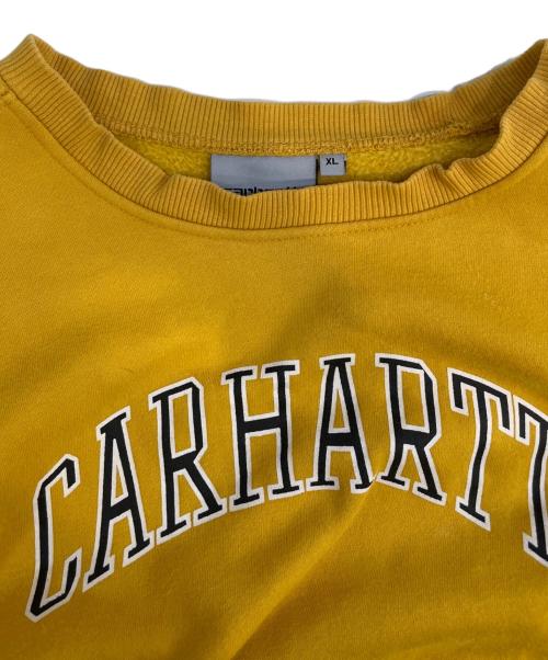 CarHartt（カーハート）CarHartt (カーハート) スウェット イエロー サイズ:XLの古着・服飾アイテム