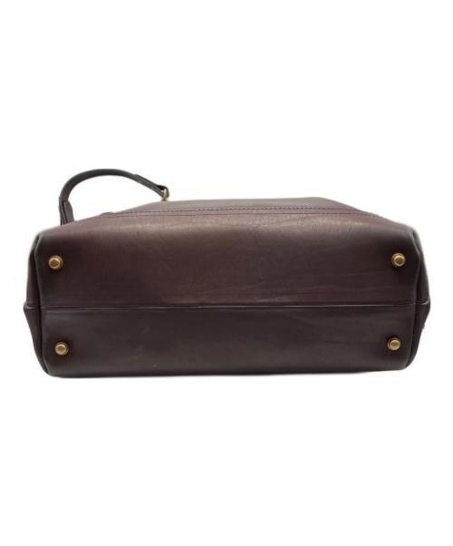 vasco（ヴァスコ）vasco (ヴァスコ) LEATHER NELSON 2WAY BAG ブラウンの古着・服飾アイテム