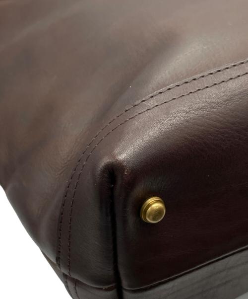 vasco（ヴァスコ）vasco (ヴァスコ) LEATHER NELSON 2WAY BAG ブラウンの古着・服飾アイテム