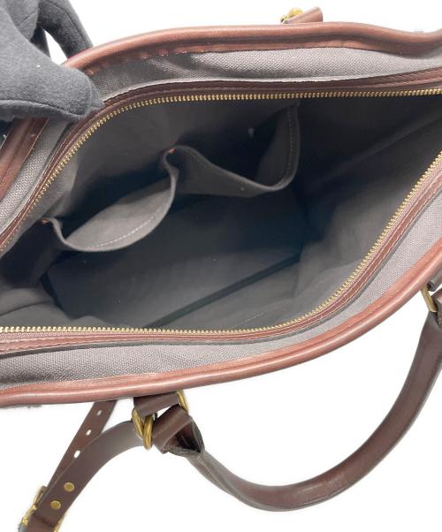 vasco（ヴァスコ）vasco (ヴァスコ) LEATHER NELSON 2WAY BAG ブラウンの古着・服飾アイテム
